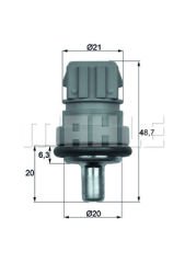 HARARET MÜŞÜRÜ MAVİ GOLF4-BORA-PASSAT 97-MAHLE TSE1D-078919501B-059919501