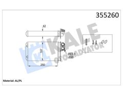 KALORİFER RADYATÖRÜ 406 97-04 282x181-KALE 355260-6448.G9