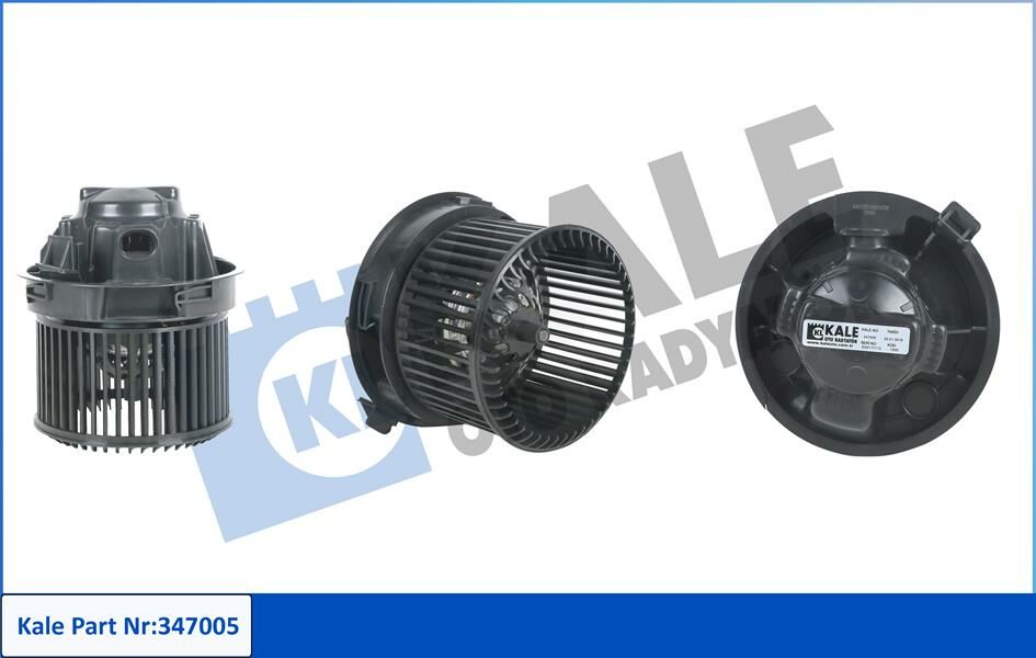 KALORİFER MOTORU 207 1.4/1.4 16V/1.6 16V/1.4HDI/1.6HDI 06-KALE 347005-6441V5-6441V6-6441V7