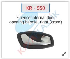 KAPI İÇ AÇMA KOLU SAĞ MGN III HB KROM-KAYA KR550-826720001R