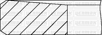 MOTOR SEGMANI STD MASTER III 2.3 DCI-YENMAK 91-09173-000