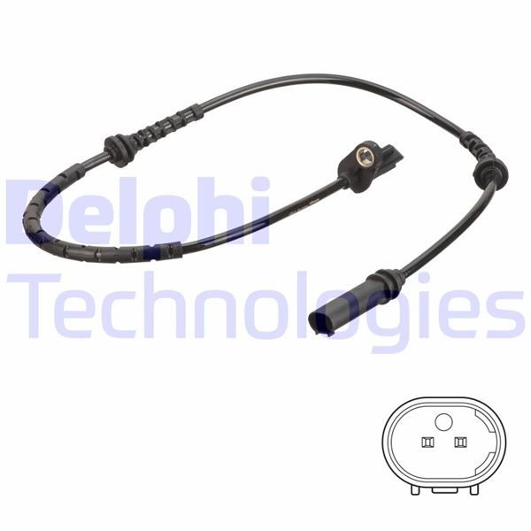 ABS SENSORU ON SAG SOL BMW F45 F46 F48 F39-DELPHI SS20792-34526850767