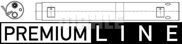 KLIMA TUPU MERCEDES W169 04 12 W245 05 11-MAHLE AD292000P-A1698300083