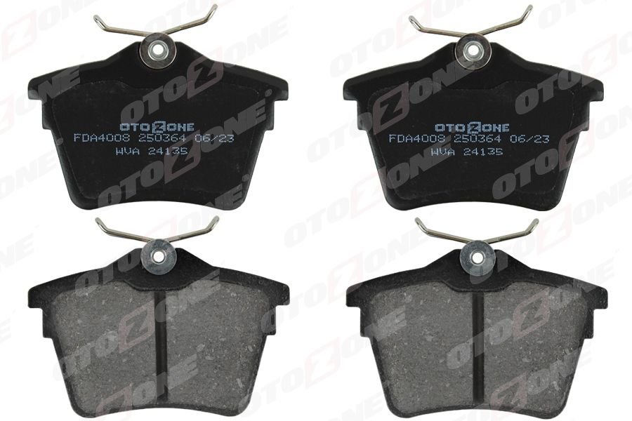 ARKA FREN BALATASI PEUGEOT P407 1.6 HDI 1.8-2.0 04 607 00 CITROEN C5 08-OTOZONE FDA4008-4252.79-4253.26-4254.04