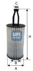 YAG FILTRESI MERCEDES M276 W204 W205 W212 W213 W221 W222 R172 R231-UFI 2517200-A2761800009