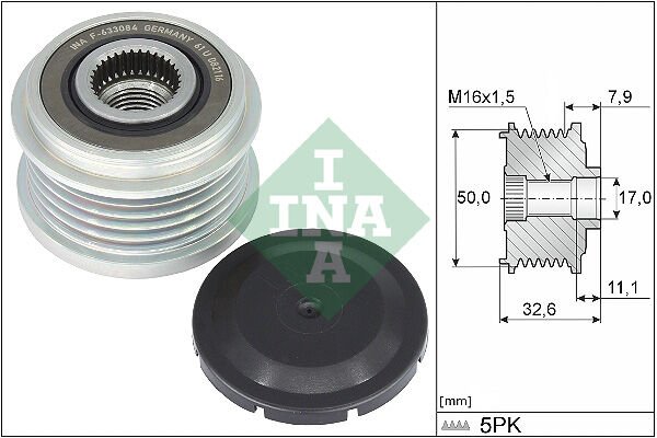 ALTERNATOR KASNAGI MERCEDES W177 V177 W247 X247 H247 C118 X118-INA 535035910-A2821507100