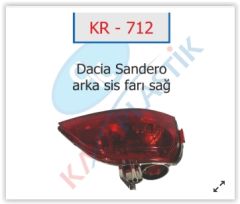 ARKA SİS FAR LAMBASI SAĞ SYMBOL-MGN 4-SANDERO JOY MODEL-KAYA KR712-265804720R