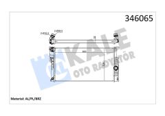 MOTOR SU RADYATORU BMW N47 N13 B47 F30 F20 F22 F32 F34 F36-KALE 346065-17117600516-17118672102