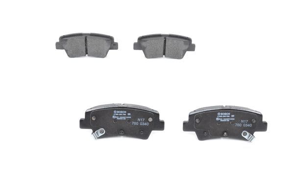 ARKA DİSK BALATA -İ10-İ20-İ30 13 KIA CEED 1.4-1.6 GDİ-1.4 1.6 CRDİ AURIS 1.6 1.8 12-BOSCH 0986494768-58302A6A20-0446602280-58302