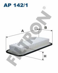 HAVA FİLTRESİ YARIS I 1.0 12V 99-06 P107 05 C1 05-FILTRON AP142.1-1780123030-1444.RG-1444.PV