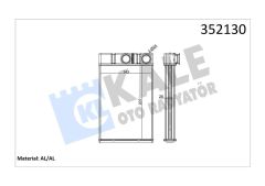 KALORİFER RADYATÖRÜ OPEL INSİGNİA 2.0 CDTİ 08 CRUZE 06 206X150X26 OTO.-MEK.-KALE 352130-13263329