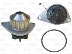 DEVIRDAIM SU POMPASI P106-P206-P207-P307-BIPPER-NEMO-PARTNER-BERLINGO-C2-C3-SAXO-XSARA 1.4 TU3JP-TU3A 1.4 8V MQP FIAT FIORINO 1.4 KFT.-KFV-VALEO-1201.G0-9631169188-1609417080