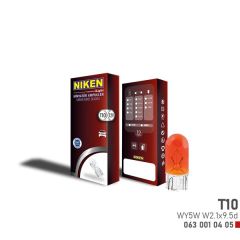 NIKEN T10 PARK AMPULU WY5W W2.1x9.5d AMB 12V 10LU-NIKEN 0630010405