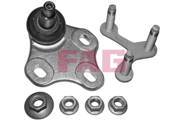 ALT ROTİL ÖN; SOL AUDI TT 08/06 EMNİYET SOMUNU VE EMNİYET SACI İLE-FAG-8J0407365