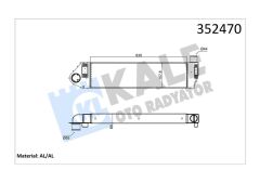 İNTERCOOLER MEGANE II-SCENIC II-GRAND SCENIC II 1.9-2.0 DCI 02-KALE 352470-8200325003