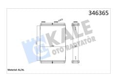 KALORİFER RADYATÖRÜ FIAT DOBLO 01 PUNTO 01 IDEA 04 LANCIA YPSILON 03 AC KLİMASIZ 0183831AB 1.3 JTD 1.4 1.9 JTD-KALE 346365-46723042-46722950-46722928