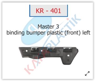 ÖN TAMPON BRAKETİ SOL MASTER III-KAYA KR401-620430006R