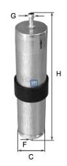 YAKIT FILTRESI BMW M57N X5 E53 03 06-UFI 3183900-16126765756