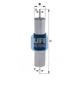 YAKIT FİLTRESİ VOLVO V60 II T6 19 XC60 II T4-T5 19 XC90 II T5 19-UFI 3194400-31355911