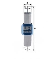 YAKIT FİLTRESİ VOLVO V60 II T6 19 XC60 II T4-T5 19 XC90 II T5 19-UFI 3194400-31355911