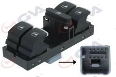 CAM AÇMA ANAHTARI SOL GOLF 6 09-12 -JETTA 11-17 -PASSAT 10-14 -TIGUNAN 08-18 -TOURAN 10-15 - AMAROK 11-16-GVA 8075064-5K4959857A-5K4959857-5K4959857AXSH
