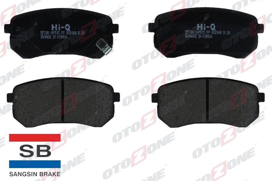 ARKA BALATA HYUNDAI İ10-1.1-1.2-KIA PICANTO 1.0-1-1 08 GDB3370-OTOZONE FDA8006-583020XA00-583022ZA00-WVA24276