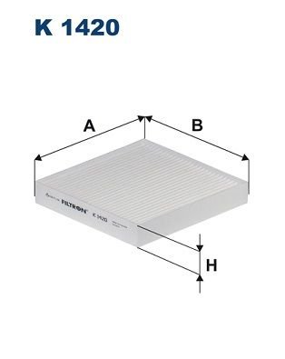 KABİN FİLTRESİ KIA PİCANTO III-FILTRON K1420-97133G6000
