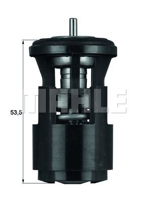 TERMOSTAT KOMPLE BORA-CADDY II-III-GOLF III-IV-V-POLO-CORDOBA-IBIZA-FABIA-OCTAVIA-LEON-TOLEDO II-MAHLE TX41.87D-032121110B-032121110P