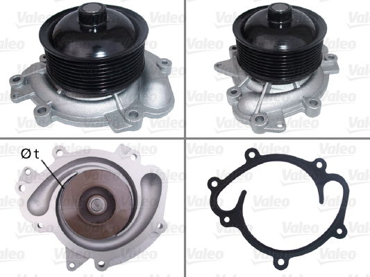 DEVIRDAIM POMPASI MERCEDES OM642 W203 W204 C209 C219 W211 W164 W463 W221 W639 B906-VALEO 506987-A6422001001