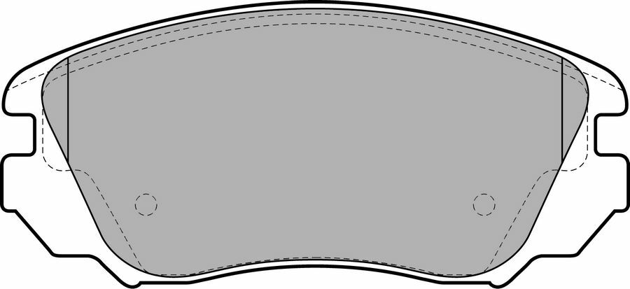 ÖN FREN BALATASI INSIGNIA A 08 17 MALIBU 12 SAAB 9.5 10 12-DELPHI LP2080-95514525-1605185-22959105-1605236