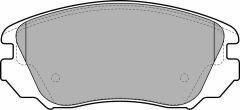 ÖN FREN BALATASI INSIGNIA A 08 17 MALIBU 12 SAAB 9.5 10 12-DELPHI LP2080-95514525-1605185-22959105-1605236