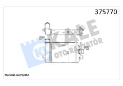 TURBO RADYATÖRÜ INTERCOOLER RENAULT CLIO V 1.0TCE 20 NISSAN MICRA V BRAZING 255x217x50-KALE-144966668R