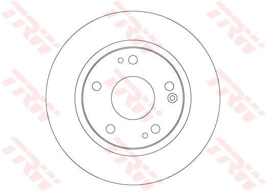 FREN DİSKİ ARKA HONDA CIVIC X HATCHBACK FC . FK . CIVIC X SALOON FC 2017-TRW DF6704-42510TBAA00