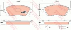 ÖN BALATA COMBO C-CORSA C 1.3-1.7 CDTI 01 MERIVA 03 TIGRA 04-TRW GDB1570-1605081-93176114-1605974-1605092
