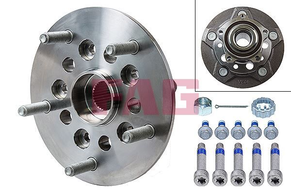 ÖN TEKER PORYASI RULMANLI FORD TRANSIT V362 CUSTOM 12- 5 BİJON ABS Lİ-FAG 713679120-BK212C300AC-2168129