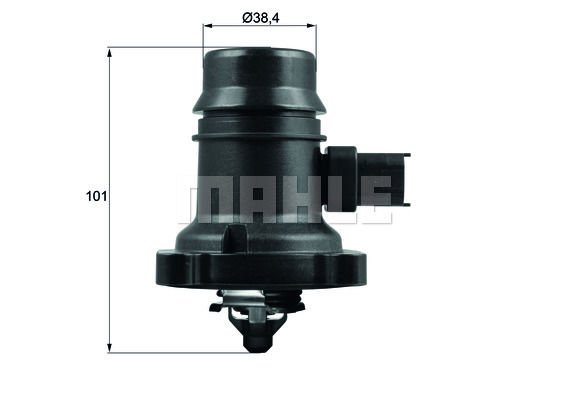TERMOSTAT 103C OPEL ADAM-ASTRA J-CORSA D-E-MERIVA B-CHEVROLET AVEO-CRUZE 1.2-1.4 12-MAHLE TM37.103-1338379-1338029-55593033-25200454