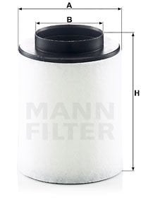 HAVA FILTRESI A8 4.2 TDI-MANN-4H0129620D