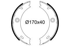 FREN BALATASI ARKA PARK FRENI MERCEDES SPRINTER B901 B904 . VW LT 28-35-46-VALEO 564289-A0024205920-2D0698525A