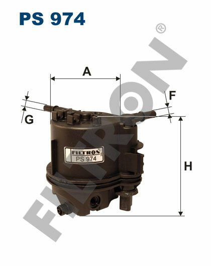 YAKIT FİLTRESİ BIPPER-NEMO-P307-P207-P206-C3-C2 1.4 HDI-FUSION-FIESTA 1.4TDCI-FILTRON PS974-1901.99-1901.68-1901.84-1901.70