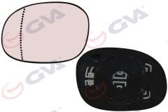 AYNA CAMI SOL 206 98 C3 02 ISITMALI ASFERİK VM-206AGHL-GVA 1150062-8151.GE-8151.CG