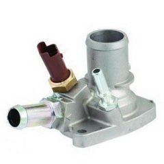 TERMOSTAT KOMPLE ALBEA-DOBLO-LINEA-PUNTO-IDEA-BRAVO-500-MUSA-YPSILON 1.4 BENZİNLİ MÜŞÜRLÜ 87 C-MITA 04325251-55202176-55250824-55193669