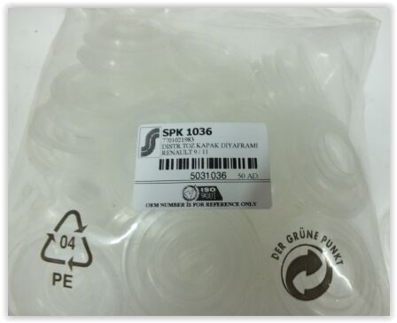 DİSTRİBÜTÖR TOZ KAPAK DİYAFRAMI R9-R11-SPK 1036-7701021983