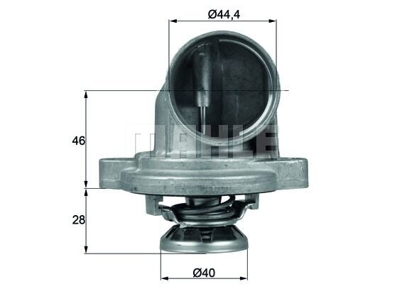 TERMOSTAT 80 C MERCEDES VITO OM601 W638 96 03-MAHLE TI23.80-A6012030075