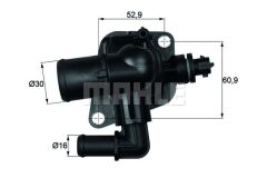 TERMOSTAT KOMPLE 88C LINEA-DOBLO-GRANDE PUNTO EVO-FIORINO 09-12 -ASTRA J 10 1.3 Euro5 G1054.88-MAHLE TI150.88-55206391-1338358