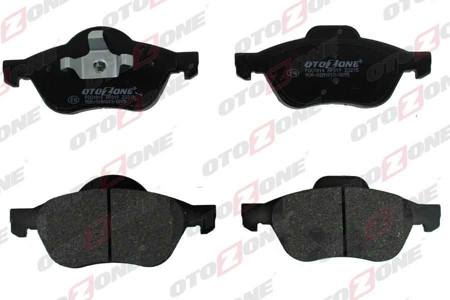 ÖN BALATA MEGANE II 02 SCENIC II 02 CLIO III 05 1.5dCi 1.6 16V 2.0 16V-OTOZONE FDO1014-410601237R-7701209100-WVA24535