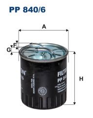 YAKIT FILTRESI MERCEDES OM646 W203 W204 C219 W211 W221 W639 B906-FILTRON-A6460920501