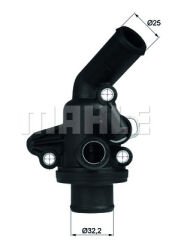 TERMOSTAT 87 C MERCEDES OM668 W168 W414-MAHLE TI11.87-A6682030275
