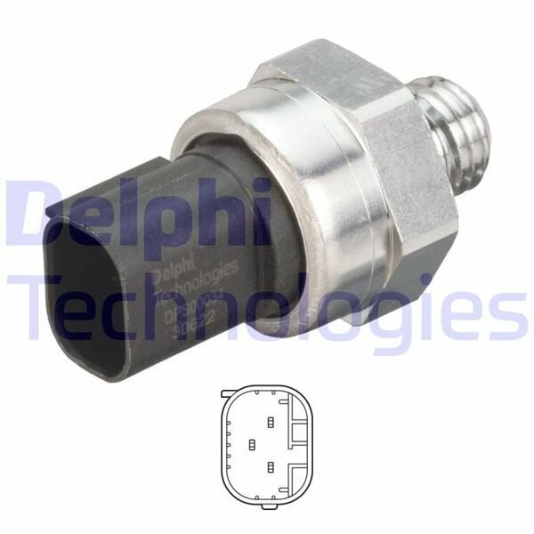 EGZOZ BASINC SENSORU MERCEDES W176 W246 C117 C218 W204 W205 W212 W213 C253 W222 W447 B906 B907 B910-DELPHI DPS00034-12B1-A0009052706