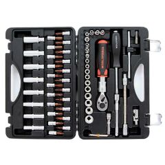 LOKMA TAKIMI 60 PARÇA S-ULTRA 1/4 UZATMALI CIRCIR GARAJ EKİPMANLARI HIRDAVAT-WORLDFORCE 11504