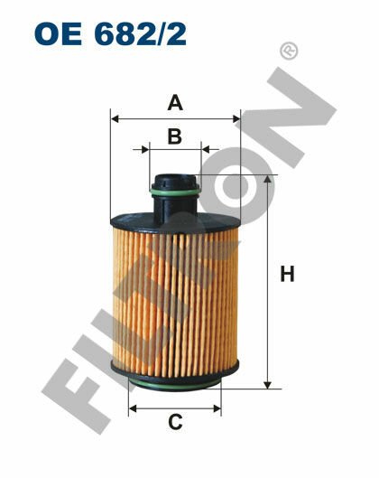YAĞ FİLTRESİ Euro5 DOBLO 10 ASTRA J 09 CORSA D-LINEA-PUNTO-BRAVO-ALFA 159 09 1.3-1.6JTD-1.9D-FILTRON OE682.2-860134-71751128-71751114-71770689